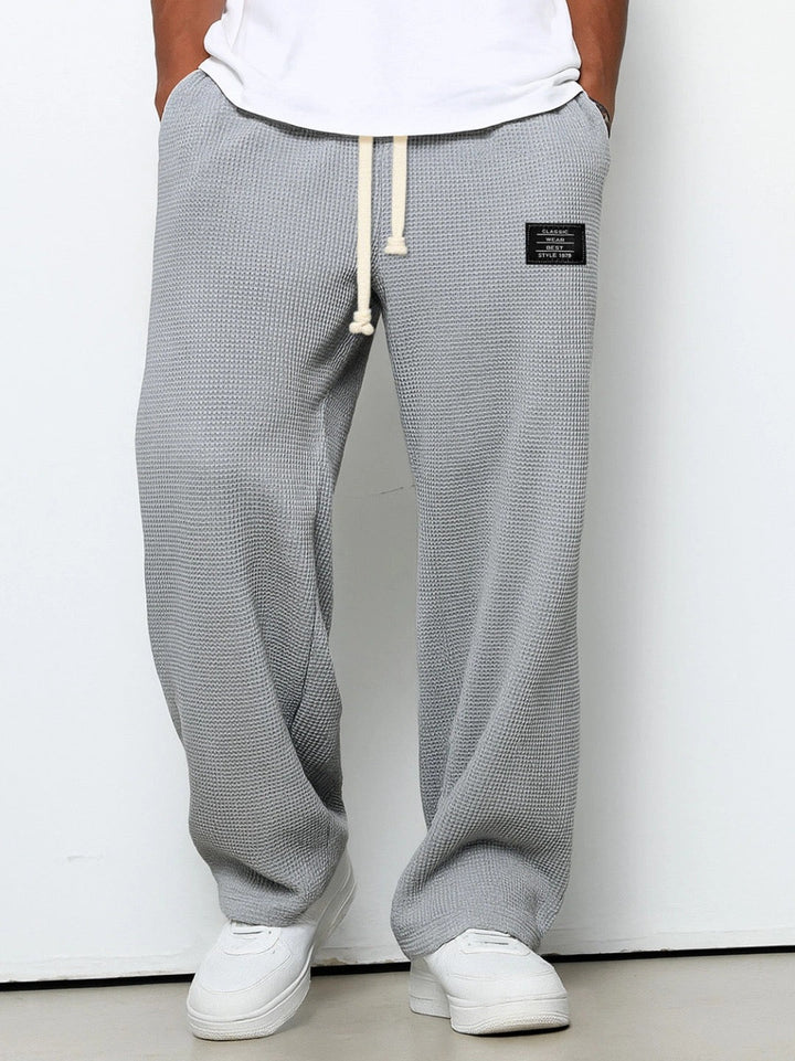 Léo | Pantalon Décontracté Texturé