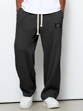Léo | Pantalon Décontracté Texturé