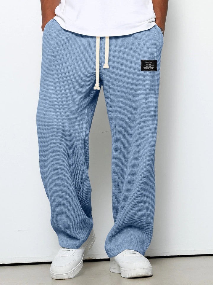 Léo | Pantalon Décontracté Texturé