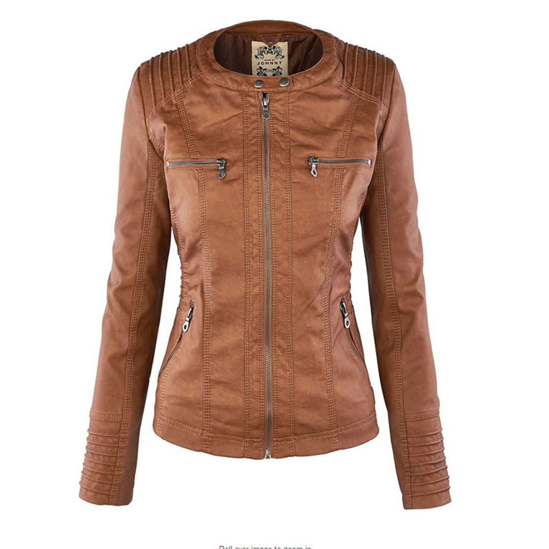 La veste en cuir élégante et unique