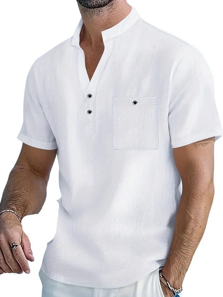 Chemise élégante à manches courtes