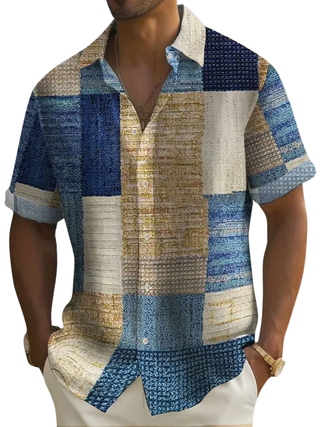 Chemise élégante à manches courtes