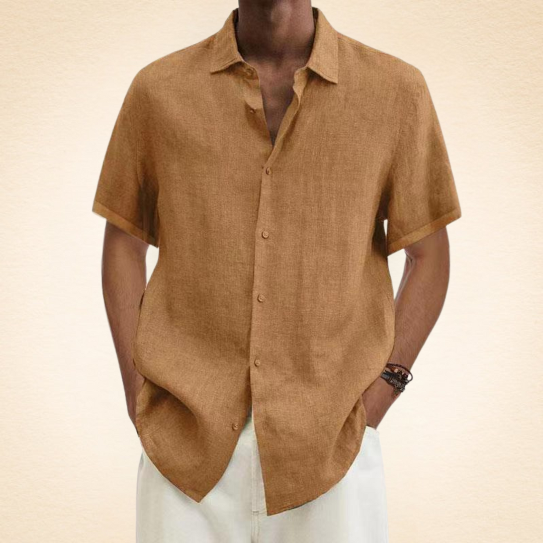 Chemise élégante en lin