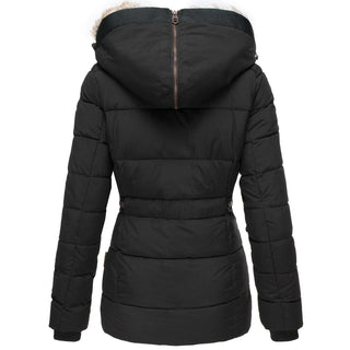 Manteau d'hiver chaud avec doublure en fourrure