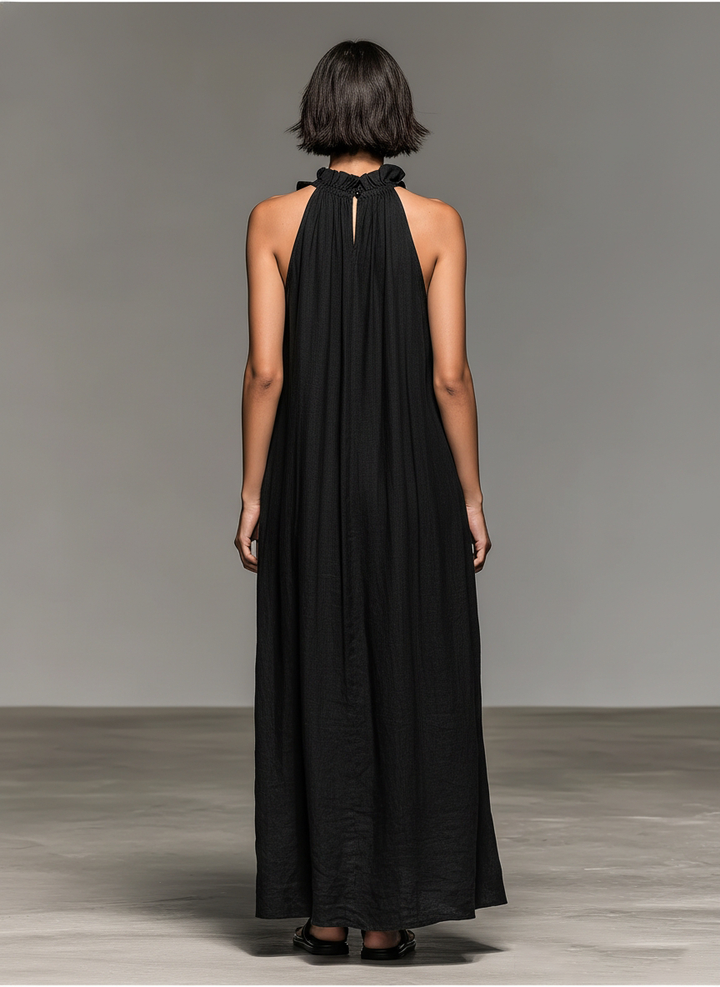 Isa | Robe Maxi avec Poches
