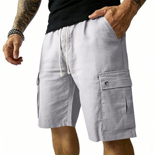 Short cargo léger pour homme