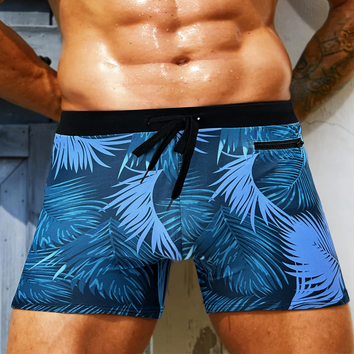 Boxer de Bain Tropical Moderne