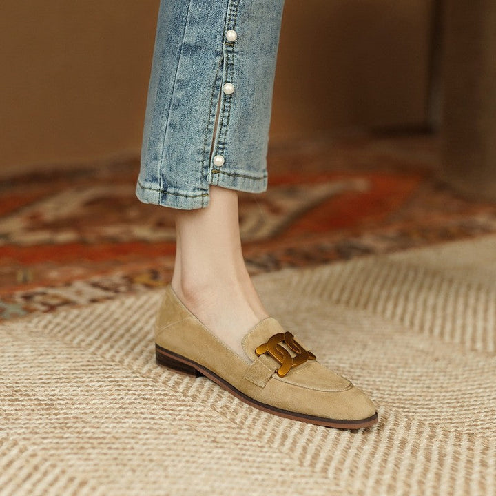 Mocassins en cuir pour femmes