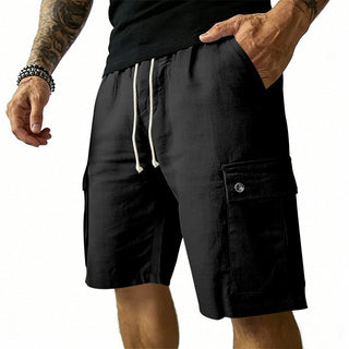 Short cargo léger pour homme