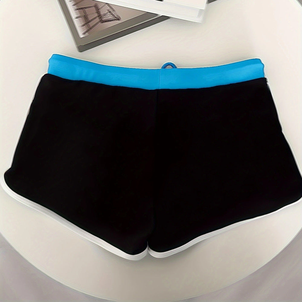 Short de Bain Noir Océan