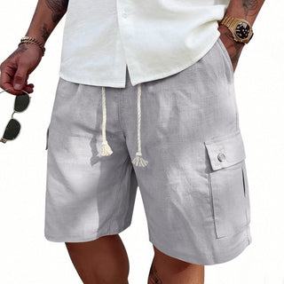 Short cargo léger pour homme