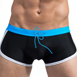 Short de Bain Noir Océan