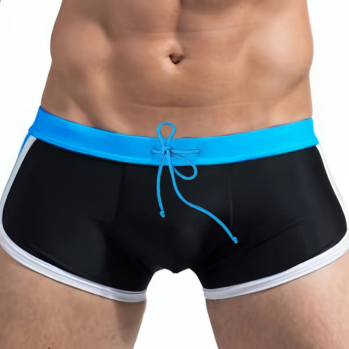 Short de Bain Noir Océan