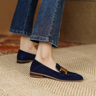 Mocassins en cuir pour femmes