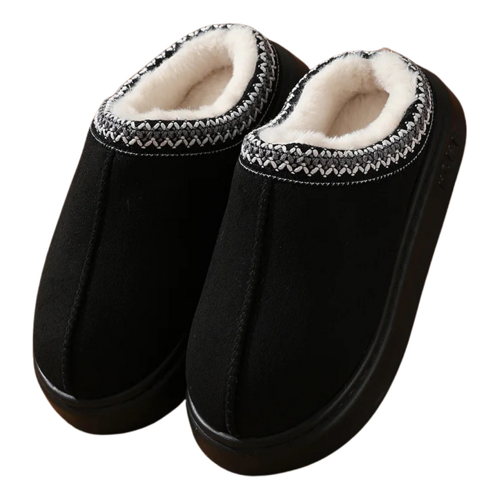 Chaussons à doublure chaude