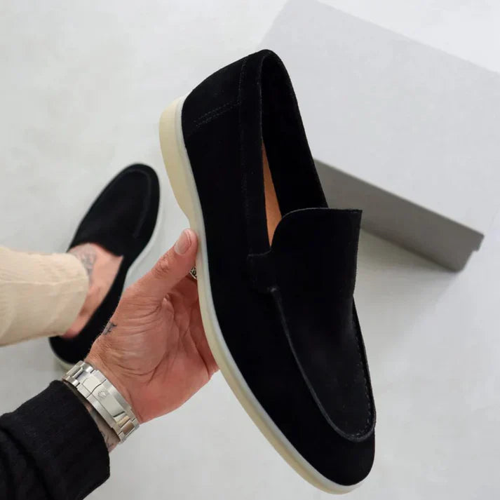 Mocassins élégants en suède