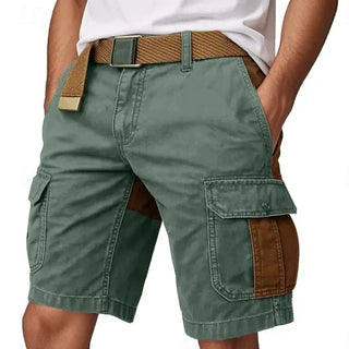 Short cargo d'été en coton