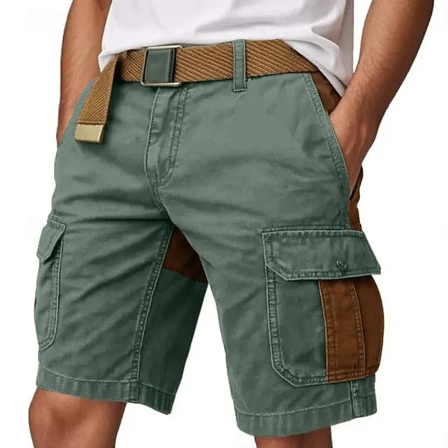 Short cargo d'été en coton