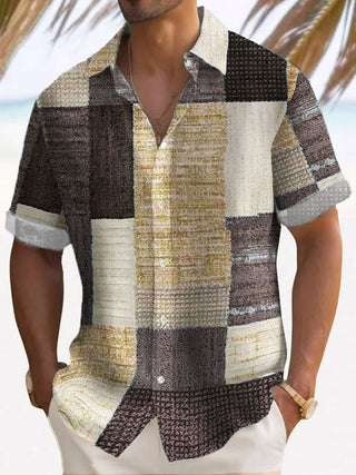 Chemise élégante à manches courtes