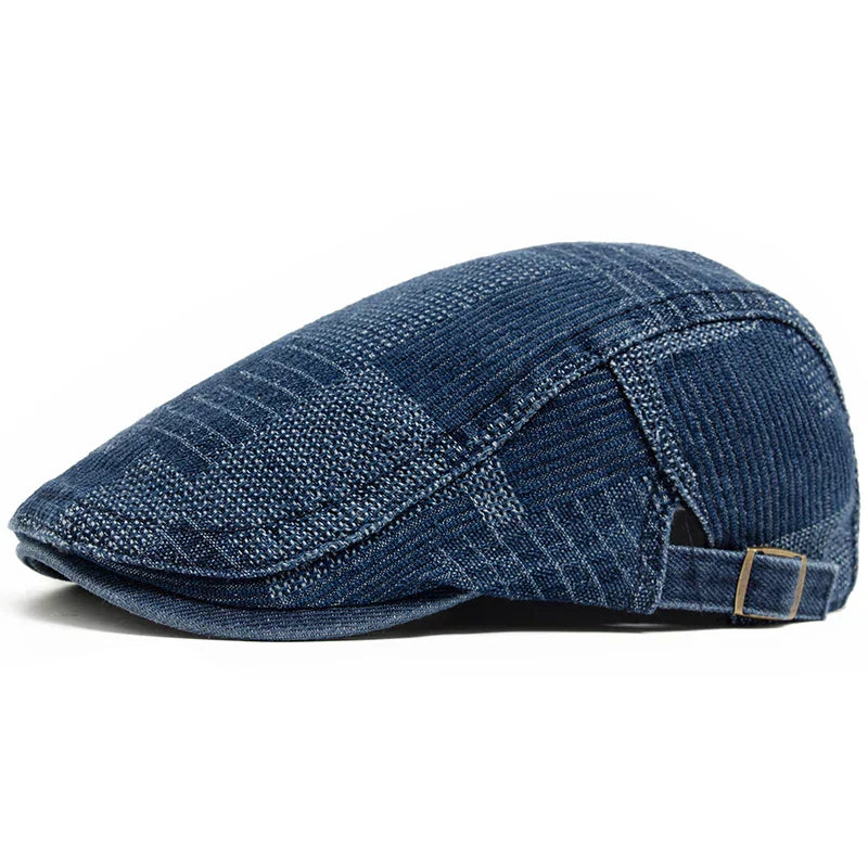 Casquette en denim pour homme