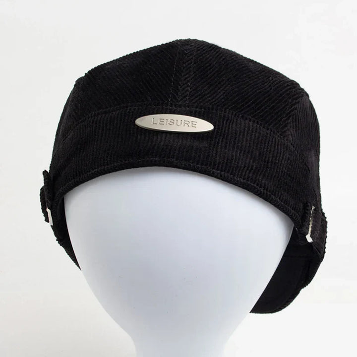 Casquette en velours côtelé