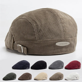 Casquette en velours côtelé pour homme
