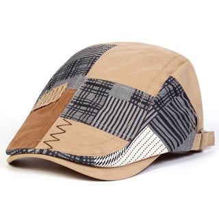 Casquette patchwork pour homme