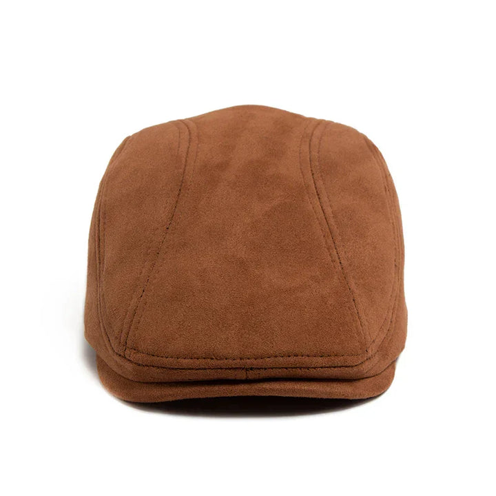 Béret classique en suède