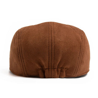 Béret classique en suède