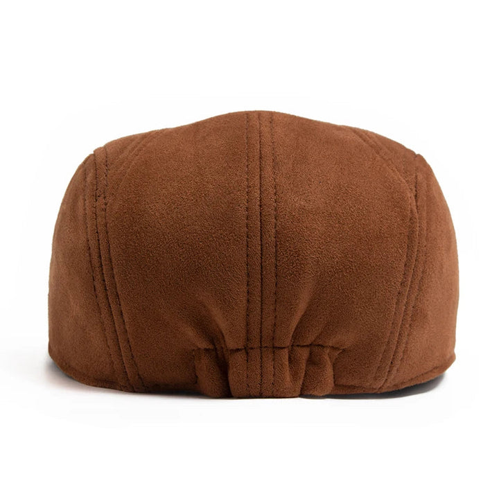 Béret classique en suède
