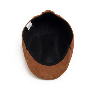 Béret classique en suède