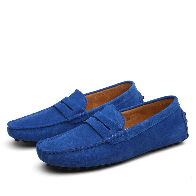 Mocassins Marina en daim