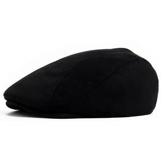 Béret classique en suède