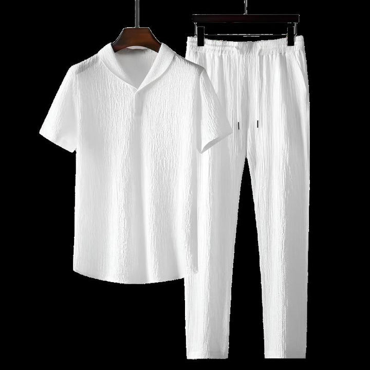 Polo et pantalon en coton