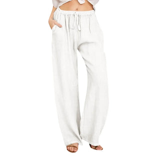 Pantalon confort à jambe large