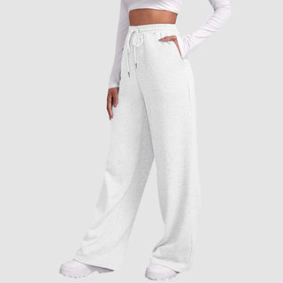 Joggers à jambe large et coupe décontractée