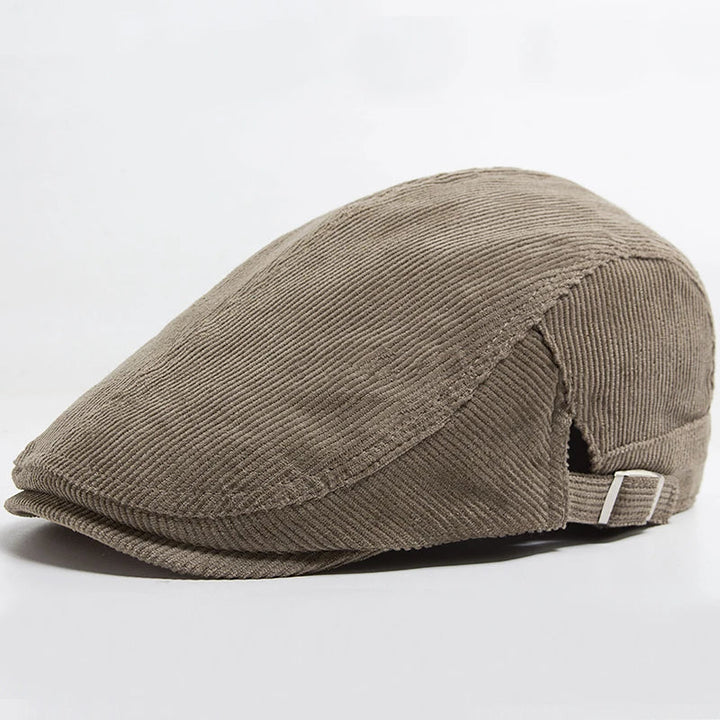Casquette en velours côtelé pour homme
