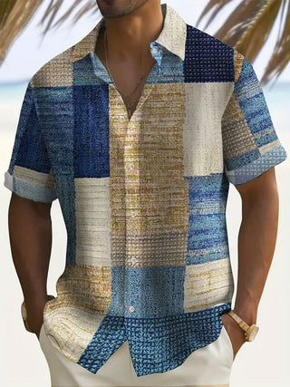 Chemise élégante à manches courtes