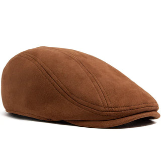Béret classique en suède