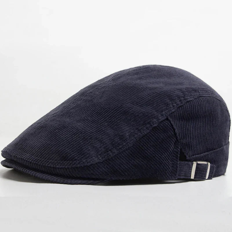 Casquette en velours côtelé