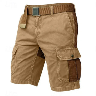 Short cargo d'été en coton