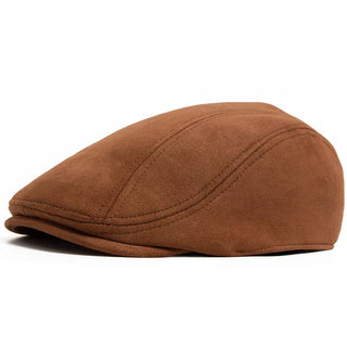 Béret classique en suède