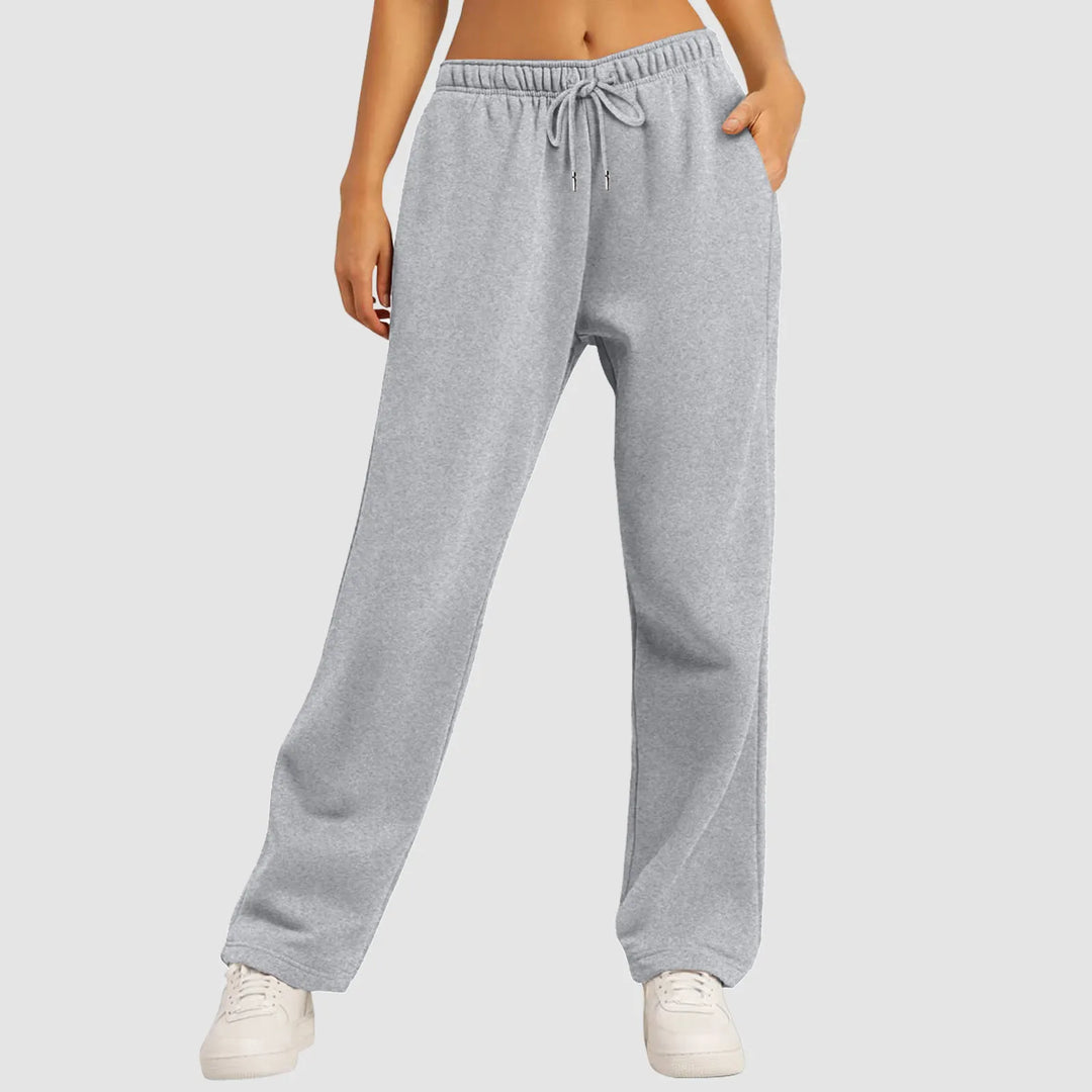 Joggers à jambe large et coupe décontractée