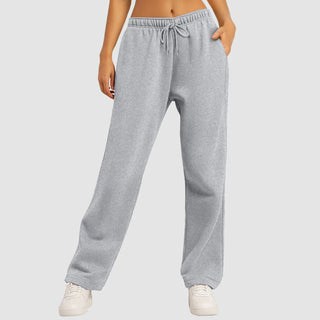 Joggers à jambe large et coupe décontractée