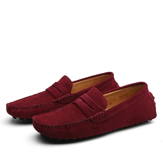 Mocassins Marina en daim