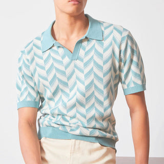 Polo à col V
