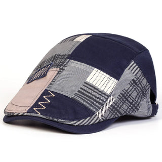 Casquette patchwork pour homme
