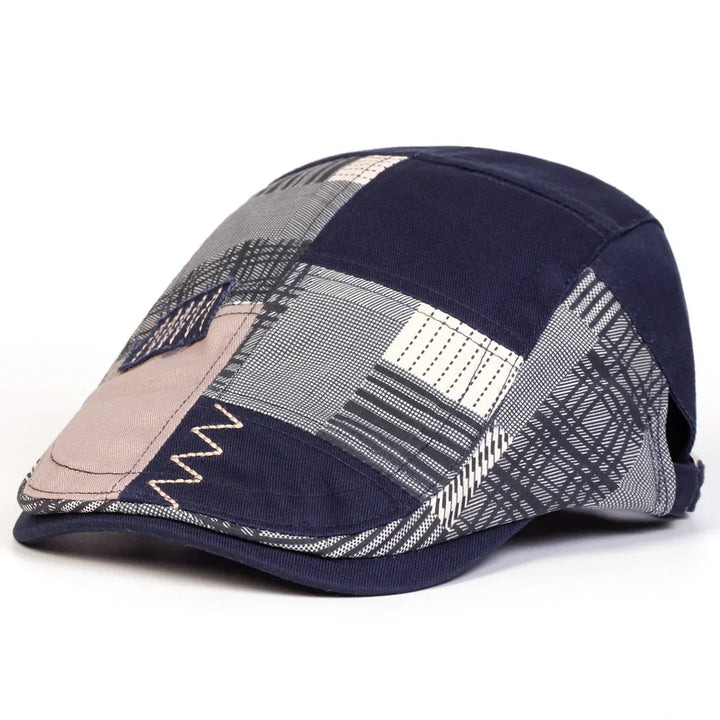 Casquette patchwork pour homme
