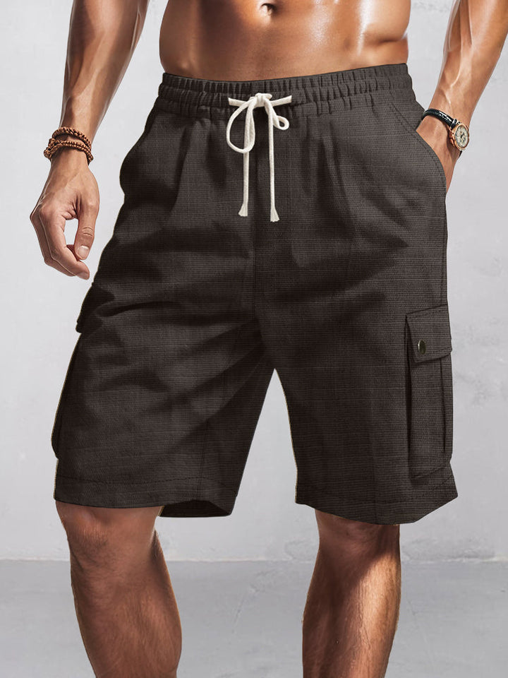 Short cargo en coton essentiel