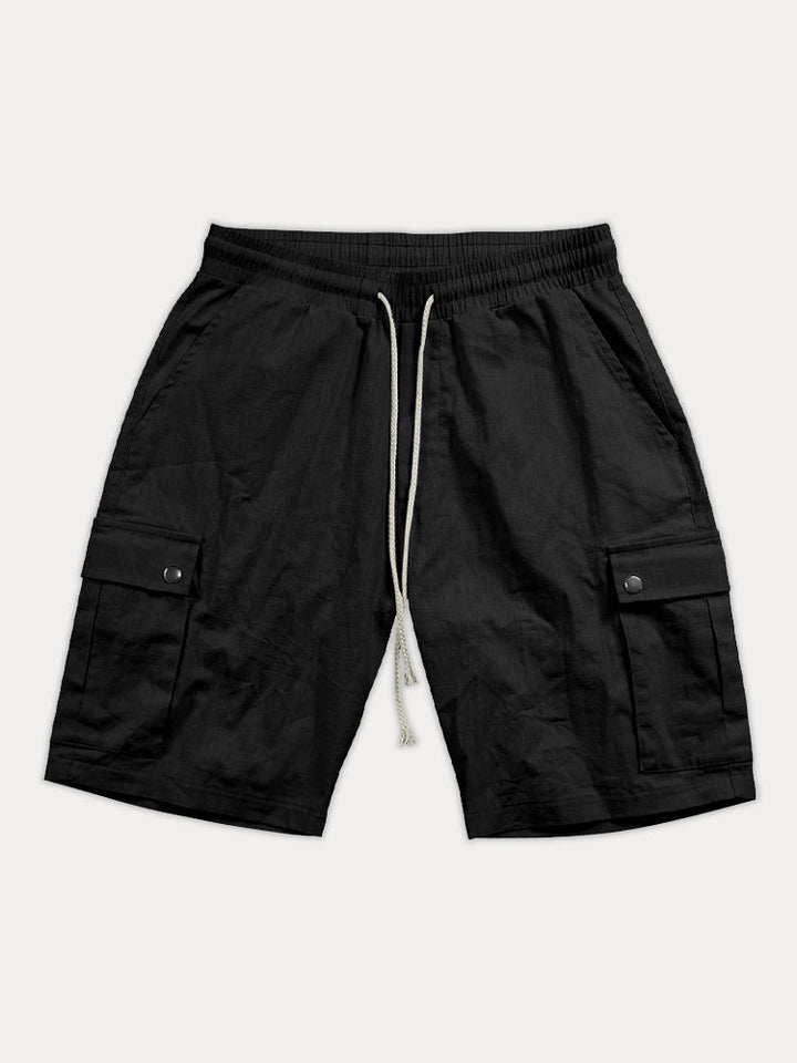 Short cargo en coton essentiel